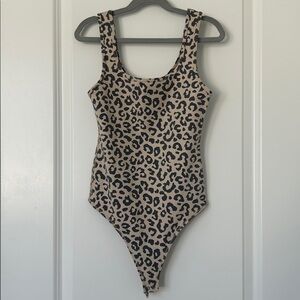 Abercrombie & Fitch Leopard Print Bodysuit